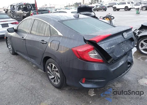 2018 Honda Civic Ex из США, поврежденный, VIN 2HGFC2F72JH525304